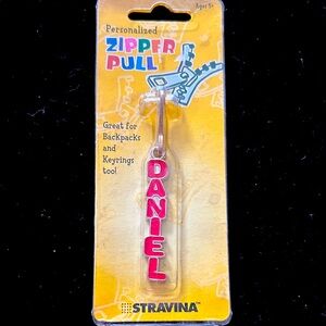 Pink Zipper Pull for Kids
